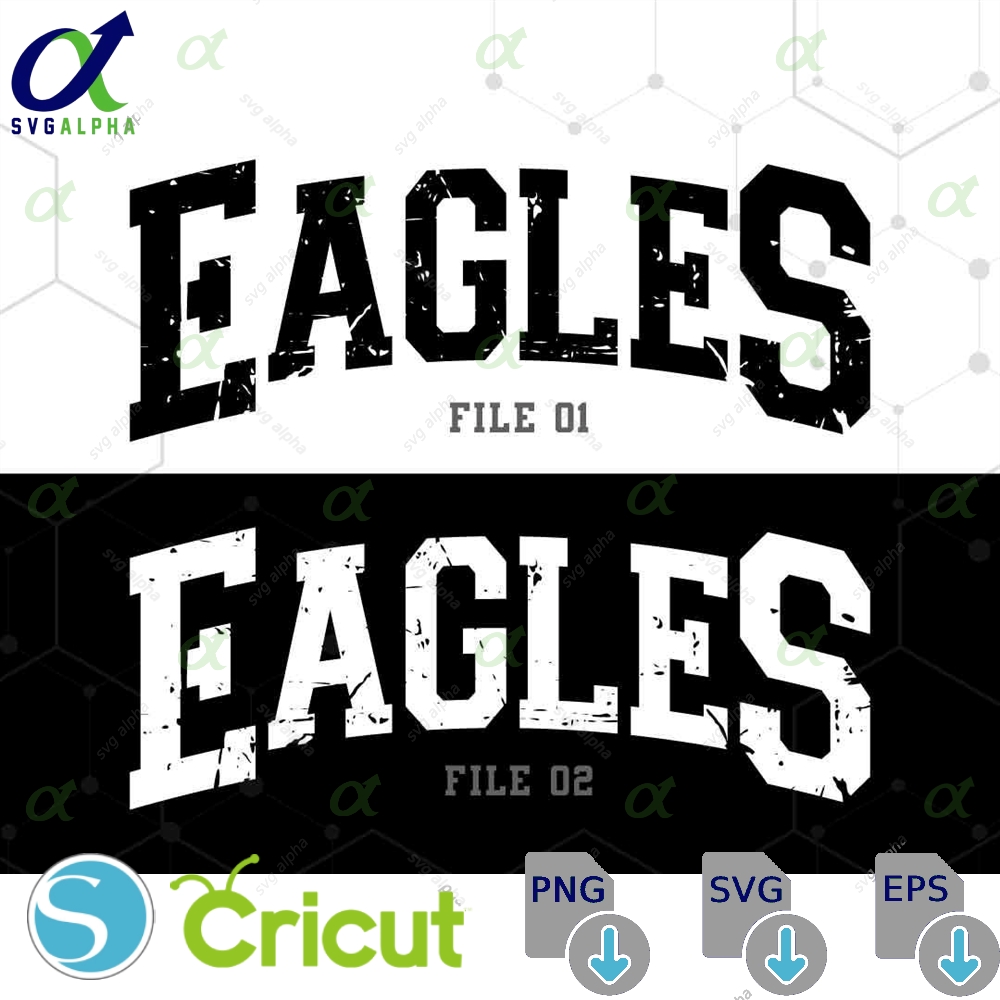 Eagles Svg Png Eagles Distressed Png Eagles Mascot Svg Eagles Cheer Svg Eagles Football Svg Eagles Team Spirit Png